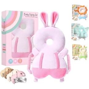 Baby Head Protector Backpack – Fawn | Anti-Fall Safety Pillow for Toddlers | ASTM & CPSIA Certified