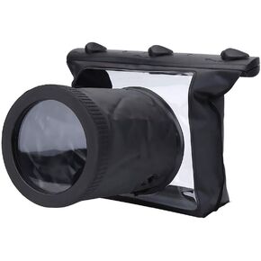Camera Waterproof Housing Bag, Waterproof HD Underwater Housing Case Dry Bag Pouch for SLR DSLR Camera, with Transparent Lens Design and Big Bag Space