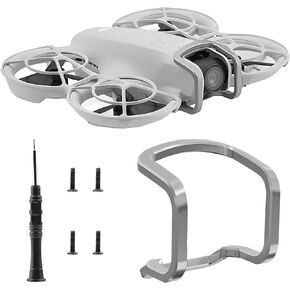 Neo Gimbal Bumper Guard - for DJI Neo Drone Accessories Protect Bar Camera Protector Aluminum Alloy Anti-Collision Lens Safety Bumpers Bar Gray