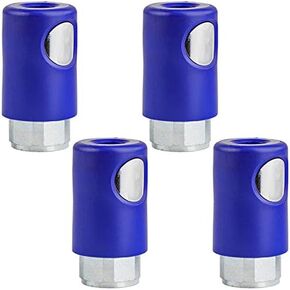 4 Prevost Silver Air Plug Coupler IRC061201 1/4" FNPT Prevost