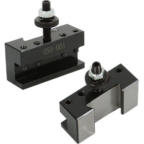 2Pcs Turning Tool Holder 250-001 Quick Change Tool Post Set Tool Post OXA Fit for Lathe Machine