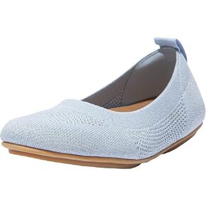 FitFlop Women's Allegro Tonal Knit Ballerina Ballet Flat