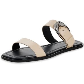 STAUD Women's Harlow Flat Sandals