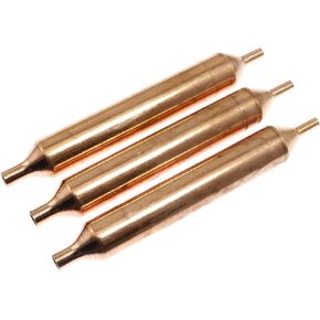 Refrigeration Filter RLECS 3PCS 118x16mm Refrigerator Filter Dryer 3mm and 6mm Inner Diameter Hole