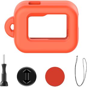Diving Floaty Protection Case for Insta360 Ace Pro 2 Action Camera,EVA Floating Case with Adhesive Safety Buckle Anchor,Screw for Surfing,Wakeboarding and Other Sports