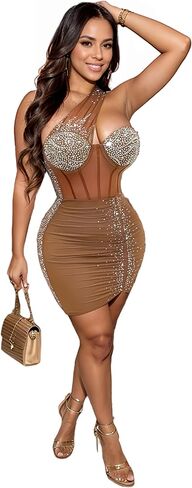 Rhinestone Embellished Formal Gowns and Evening Dresses for Women 2026 in Saudi Arabia