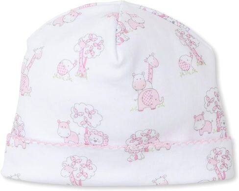 Kissy Kissy Baby Girls Infant Gingham Jungle Print Hat in Saudi Arabia