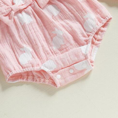 Newborn Baby Girl Valentines Outfit Ruffle Long Sleeve Romper Easter Bodysuit Cute St Patricks Day Baby Girl Outfit in Saudi Arabia