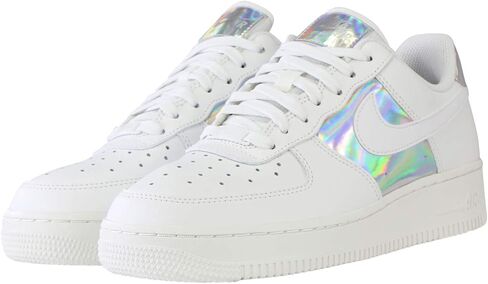 Nike Womens Air Force 1 Low CJ9704 100 Iridescent (7.5) White in Kuwait