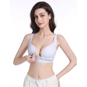 Womens Seamless Bra No Underwire Comfort Push Up Bras Buttery Soft Wireless Bralette Full Coverage Sport Everyday Bra