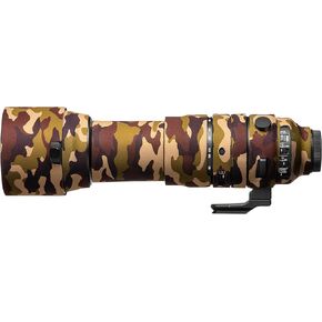 easyCover Neoprene Lens Oak Lens Protection Compatible with Sigma 150-600mm F5-6.3 DG DN OS Sports (Sony E) Brown camouflage