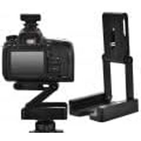Flexsmart - Universal Pan & Tilt Head,z tilt Tripod Head, Z Type Tilt Flexible Folding Tripod Head 1 4 Mounting Quick Release Plate Screw for DSLR Ball Camera Bracket Compatible Camcorder Slider Rai