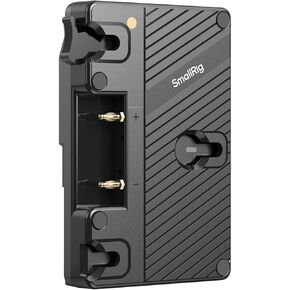 SMALLRIG V Mount to Gold Mount Plate, V Lock V Mount to Gold Mount Battery Adapter Plate Converter Plate, with D-TAP Port for Anton Bauer Battery Gold Mount Battery
