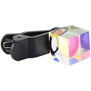 Phone Lens Filter Prism 22mm Optical Glass Magic Glow Effect Photo Crystal Lens Decorative Photography Studio Accessories (22mm)