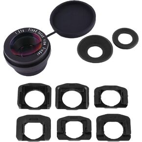 Magnifying Eyepiece Viewfinder For DSLR Camera, 1.5X Fixed Focus Viewfinder Eyepiece Eyecup Magnifier, Eyepiece Cover Scope