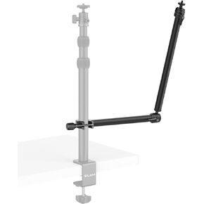 PICTRON VIJIM Flexible Arm Auxiliary Holding Arm, Detachable 2-Section Magic Arm for Any Camera Desk Mount, Cameras, Lights and More, Multi Mount Accessory (LS04)