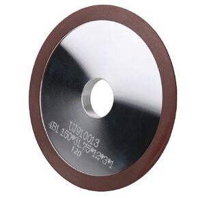 6 Inch Dish Resin Diamond Grinding Facing Wheel/Circle Saw Grinding Wheel,120 Grit for Carbide Circle Saws,1 Pack