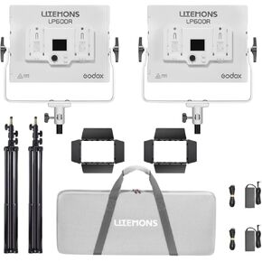 Godox Litemons LP600R 60W RGB LED 2-Light Panel Kit