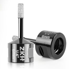 ZKH Diamond Core Drill Bits 2 Inch, Vacuum Brazed Hole Saw, Tile Drill Bits with 5/8-11 Thread, Apply for Porcelain Ceramic Marble Stone Glass Granite