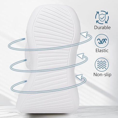 أحذية المشي نساء أحذية تنس أسود للنساء اللواتي يركضن أحذية رياضية ، أحذية تنس رياضية تري ، النساء المتسابقات الدعم القوس in Kuwait