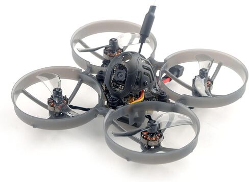 HappyModel Mobula7 1S 75mm Micro Elrs FPV Whoop Drone-5-in-1 AIO Flight Controller ، 400MW VTX ، RS0802 Motors ، RunCAM Nano3 ، و Expresslrs 2.0 for Ultimate Performance in Kuwait