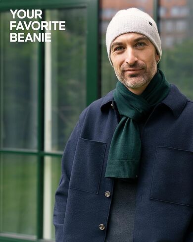 DANISH ENDURANCE 100% Cashmere Beanie Hat, Luxuriously Soft, Exceptionally Warm, Premium Comfort, for Men and Women in Kuwait