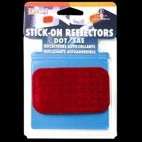 RE7071 RED Lens Reflector 2"X3.5"