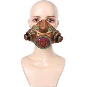 Mask Cosplay Gas Mask Costume Accessories for Adult Halloween Party