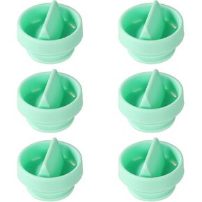 6pcs Breast Pump Duckbill Replacement Valve Compatible with Elvie Stride, Silicone BPA-Free Breastfeeding Valve Not Original Breast Pump Parts Accessories