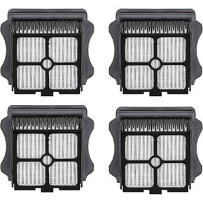(4 Pack) One S3 Replacement HEPA Filter Compatible with Tineco iFloor 3, Floor One S3, Floor One S5, Floor One S5 Pro 2, Cordless Wet Dry Vacuum Cleaner, Vacuum Cleaners Parts, 4 Filters