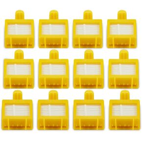 LOOYUAN Hepa Filter Vacuum Cleaner Accessory Kit Replacement for iRobot Roomba 700 Series 760 770 780 -Includes 12 Filters - Fully Compatible
