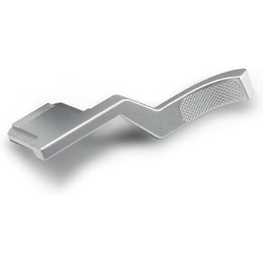 Metal Thumb Up Grip for Fujifilm Fuji X-T50 XT50 Camera, Hot Shoe Thumb Rest Support Grip ，Exclusive Vintage Anti-Slip Pattern, Enhance The camera's Grip Feel (Silver)