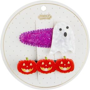 Mud Pie Baby Girl's Halloween Hair Clips, One Size