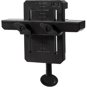 Adjustable Cabinet Door Installation Positioner, Versatile Cabinet Door Mounting Jig, Cabinet Door Positioning Tool Mount Locator for Effortless Alignment Hardware Support (Black)