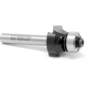 WEN RB601RD 3/4 in. Roundover Carbide-Tipped Router Bit with 1/4 in. Shank