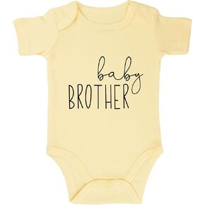 Baby Brother Bodysuit Little Brother Bodysuit for Baby Newborn Brother Bodysuit Boys Baby Announcement Bodysuit