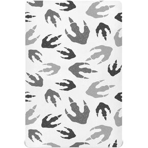 Fitted Crib Sheets Pink Cute Swan Animals Stretchy Portable Playard Sheets for Baby Toddler, Breathable Soft Mini Crib Mattress 39 x 27 in for Boys and Girls