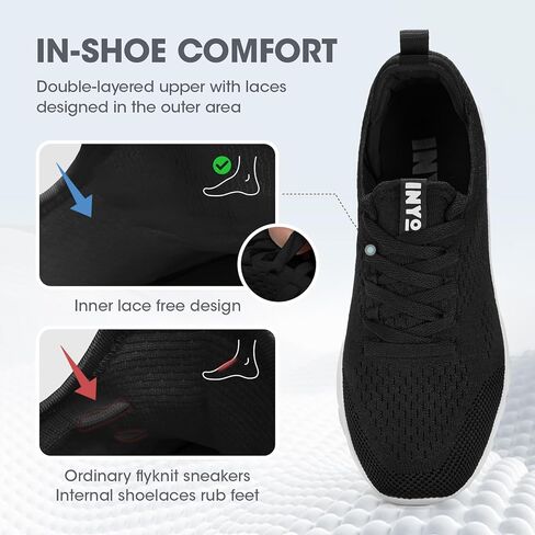 أحذية Inyo Womens Sneakers Walking خفيفة الوزن تنس لا in Kuwait