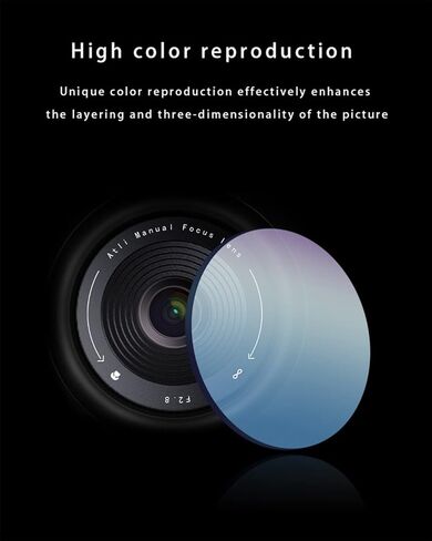 Atli 49mm Natural Night Filter 2mm سماكة Atli eon الزمنية مرور الوقت إكسسوارات الكاميرا للمشاهد الليلية تلوث الضوء in Kuwait