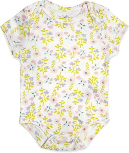 Baby Essentials Baby Girls 6 Piece Bodysuit Set in Kuwait