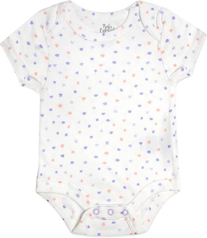 Baby Essentials Baby Girls 6 Piece Bodysuit Set in Kuwait