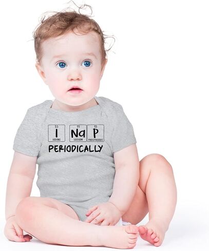 AW Fashions I Nap Periodically Baby Bodysuit Funny Cute Newborn Romper Coming Home Outfit for Infant Boys in Saudi Arabia