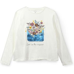 Premium Organic Cotton Baby Long Sleeve Shirt for Girls - Ultra-Soft, Breathable Fabric for Kids with Sensitive Skin