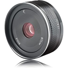 AstrHori 27mm F2.8 II Large Aperture Lens APS-C Manual Lens Compatible with Nikon Z-Mount Mirrorless Camera Z50,ZFC,etc(Grey)