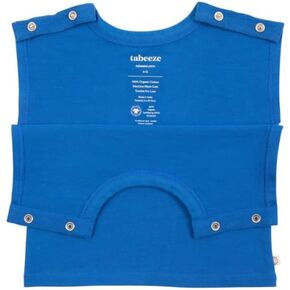 فريق الكتف Snap Baby Tee مع اللقطات العلوية ، كما يظهر على Shark Tank ، 100 ٪ Gots Cotton Organic ، و Foodler Boy/Girl Cloths