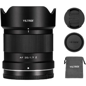 Viltrox AF 35mm f1.7 for Nikon-Z Mount, Auto Focus Prime Lens Compatible with Nikon Z Mount Zfc Z50 Z5 Z6 Z7 Z8 Z9 Z7 Z50II Z6II Z30 ZF