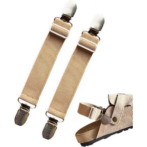 Elastic Shoe Straps for Birkenstock Clogs Men and Women Anti-Loose Band for Boston Footbed Cork Clog Potato Shoes
