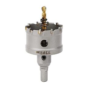 2-inch Hole Cutter: Heavy-Duty Carbide Hole Saw for Drilling and Thick Metal Sheets, Efficient