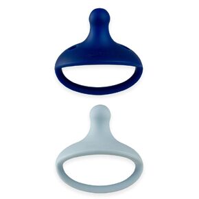 Kids Heroes One-Piece Silicone Pacifiers for Babies 3-36 Months, BPA-Free, 2 Pack