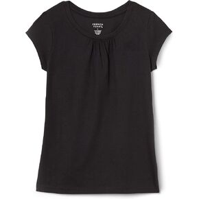 French Toast Baby Girls Short Sleeve Crewneck Tee